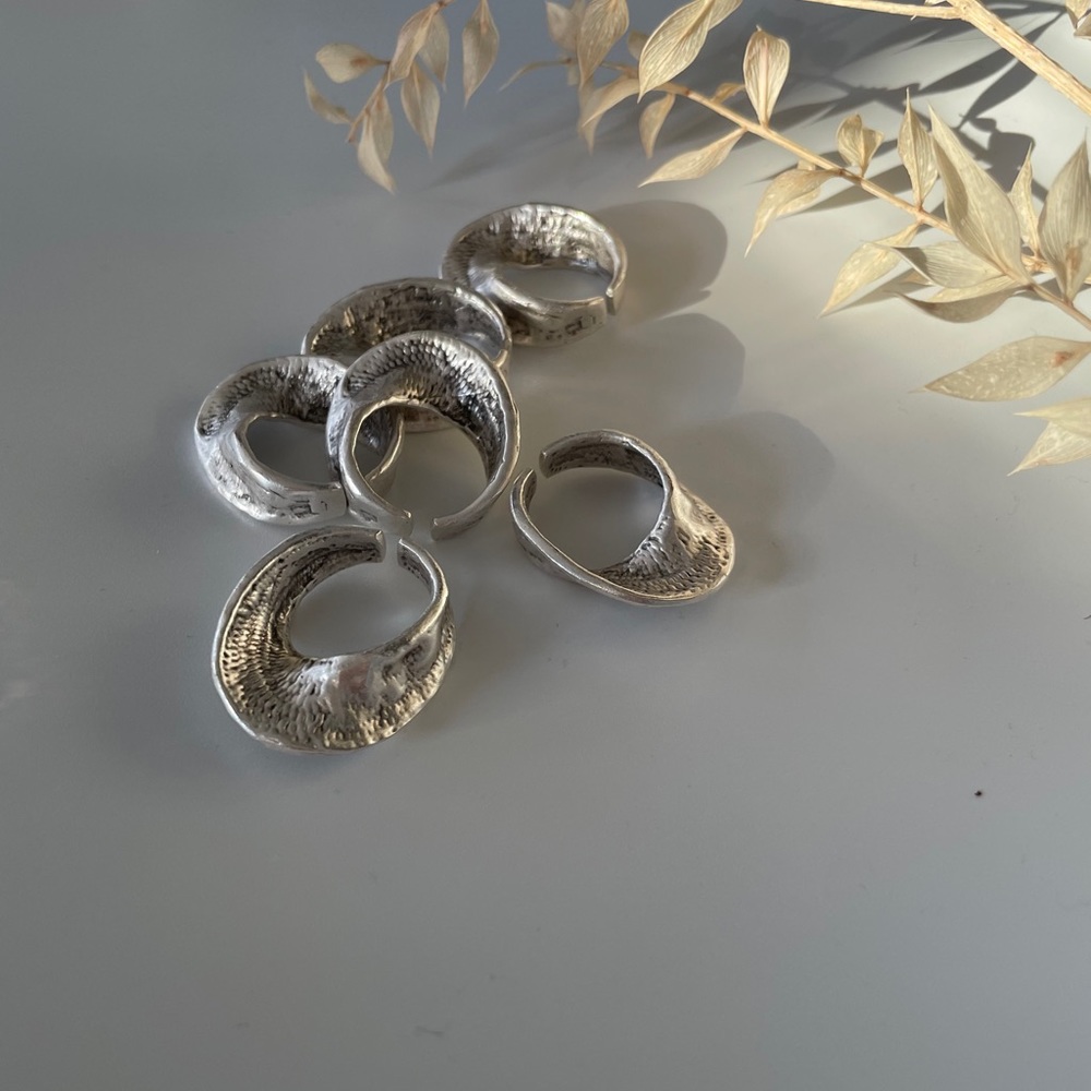 Antique silver ring